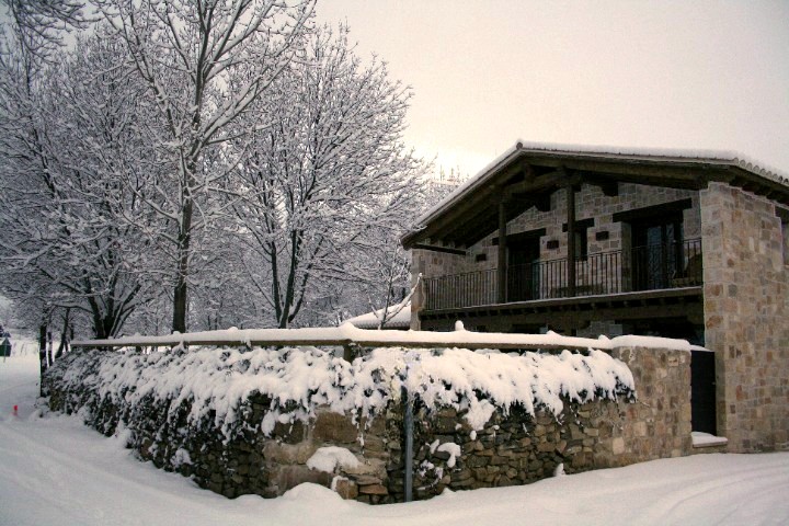 El Hogar del Fresno Premium en invierno
